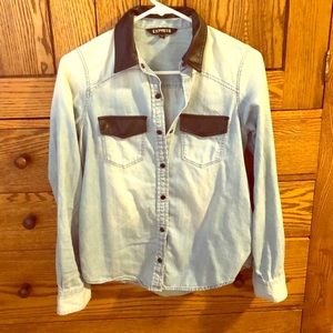 Denim Express button down
